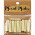 AussieSuperStore Jewellery Making Supplies Mixed Media Metal Tube Long 30mmx7mm (in 2 colours) Mixed Media Metal Tube Long 30mmx7mm (in 2 colours) | Jewellery Making Findings | Jewellery Making Supplies